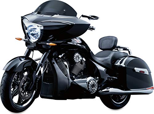 Kuryakyn Upgrade Your Harley: Kuryakyn 1449 Scythe Blade Chrome Side Mirrors for Enhanced Visibility - View 10 of 10