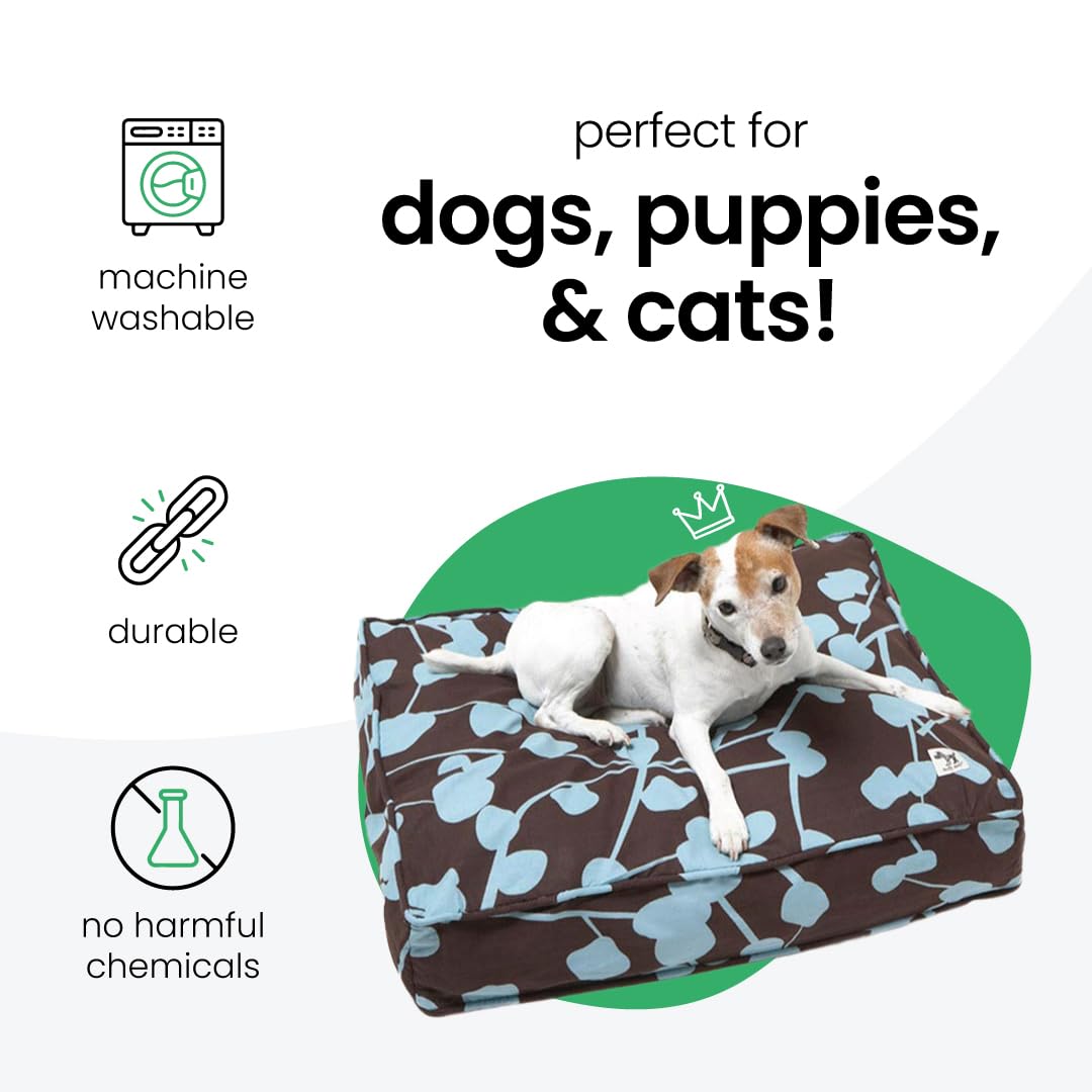 Molly Mutt Molly Mutt Your Hand in Mine Dog Bed Duvet Cover 100 Cotton Canvas Durable Washable Safe for Pets 22 x 27 x 5 Inches - View 3 of 7