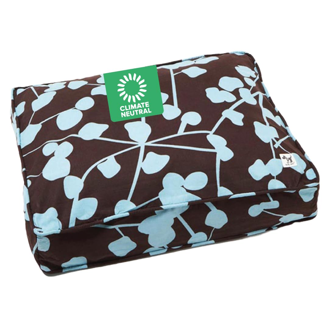 Molly Mutt Molly Mutt Your Hand in Mine Dog Bed Duvet Cover 100 Cotton Canvas Durable Washable Safe for Pets 22 x 27 x 5 Inches