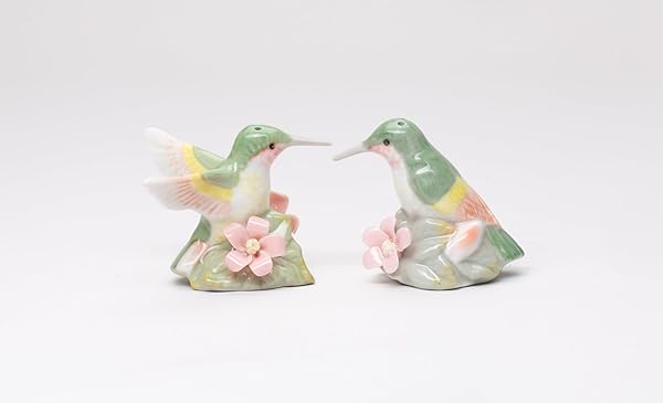 Appletree New Hummingbird Salt & Pepper Shakers - Unique Kitchen Decor for Bird Lovers