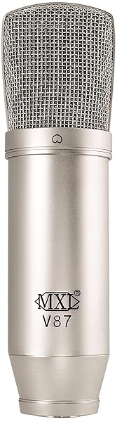 MXL Buy MXL-V87 Low Noise FET Condenser Microphone - Superior Sound Quality for Studio & Home Recording - View 2 of 5