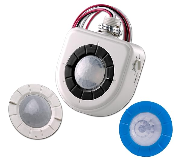 Leviton OSFHU-ITW High-Bay PIR Sensor: 3 Lenses, Fixture-Mounted, Energy-Efficient Lighting Solution