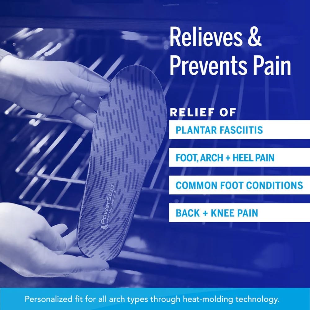 Archmolds Maximum Cushion Insole for Men Size 7 to 9 in Blue for Ultimate Comfort and Support - View 2 of 7