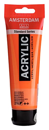 Amsterdam Buy Amsterdam MONTANA ACRYLIC Orange Azo 120ml - Vibrant Paint for Artists