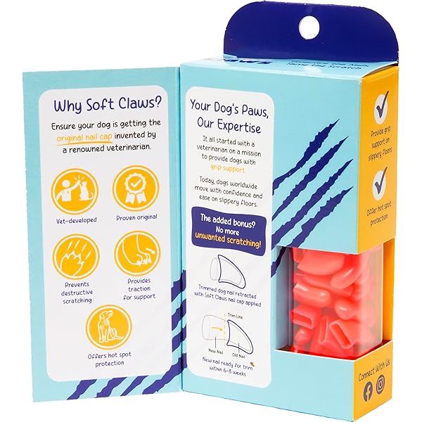 Soft Claws Soft Claws Canine Dog and Cat Nail Caps Take Home Kit Medium Pink for Safe and Comfortable Pet Nail Care - View 2 of 7