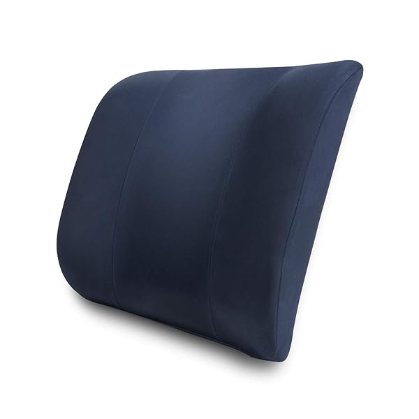 Tempur-Pedic Ultimate Comfort: Tempur-Pedic Travel Size Lumbar Cushion for Back Support on the Go - View 2 of 8