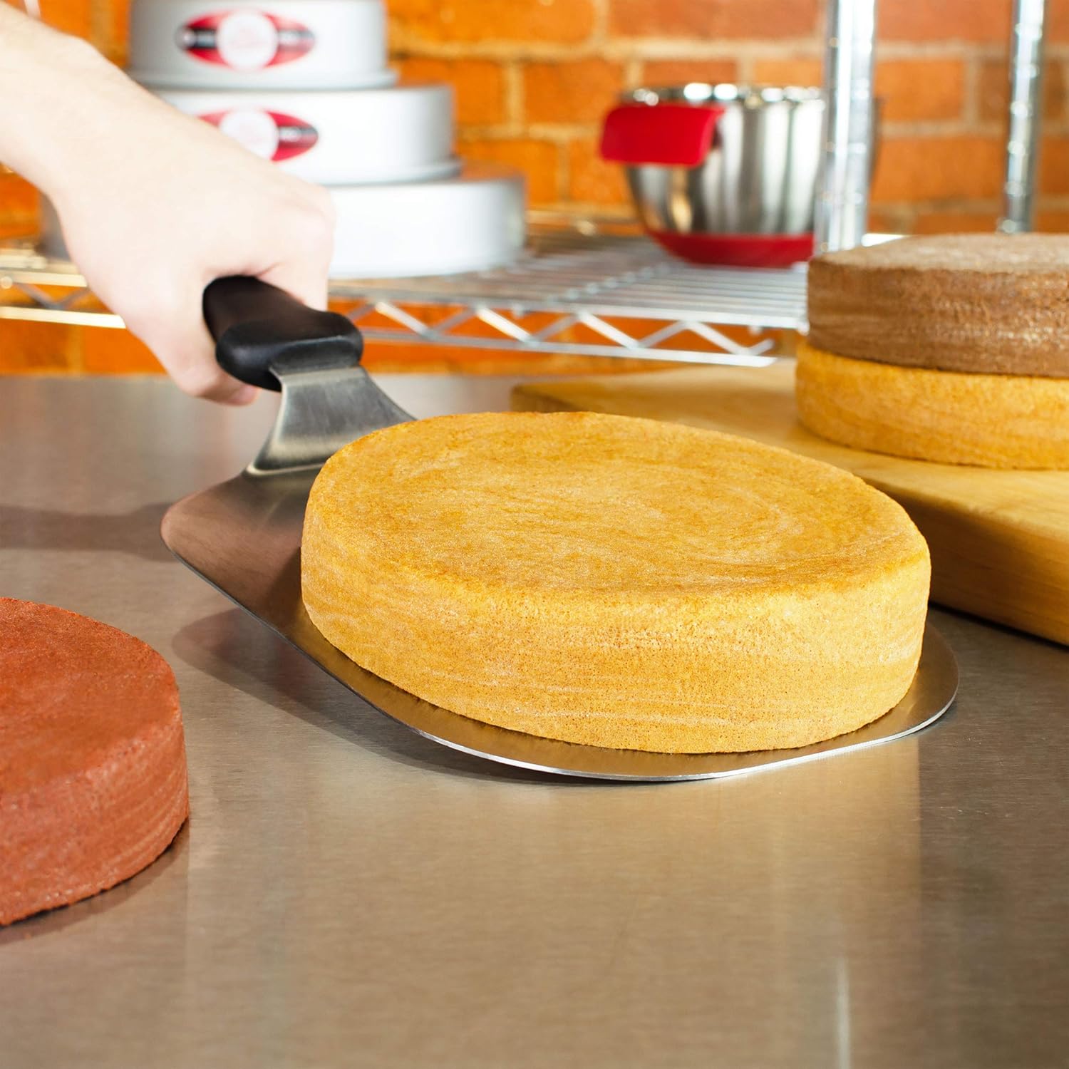 Fat Daddio's Fat Daddio's Stainless Steel Jumbo Spatula and Cake Lifter 16.5 Inch for Baking and Cooking - View 2 of 3