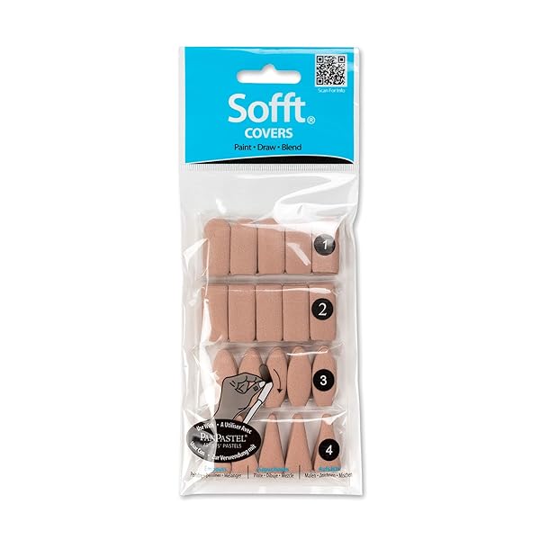PanPastel PanPastel Sofft Tools: 40 Mixed Sponge Covers for Professional Artists | Golden Quality - View 2 of 8