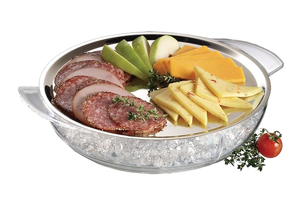 Prodyne PRODYNE ICED Platter IC-10: Ultimate Chilled Serving Solution for Parties & Events
