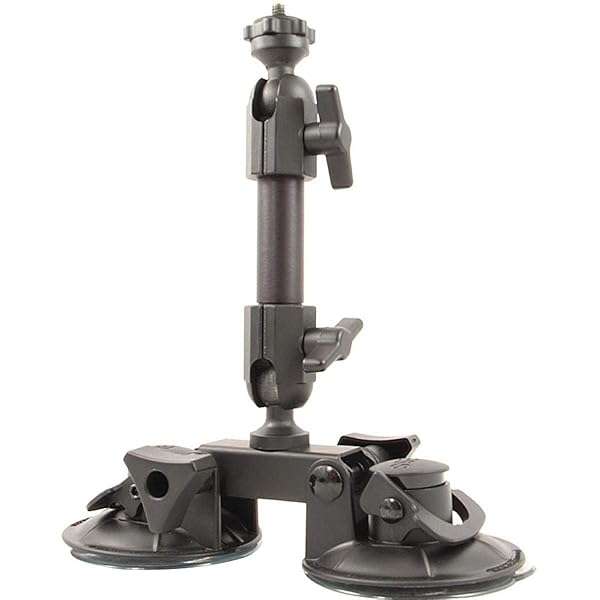 Delkin Devices Delkin Devices Fat Gecko Dual Suction Camera Mount - Secure & Versatile Mounting Solution (3.5x9.5x11.3 in)