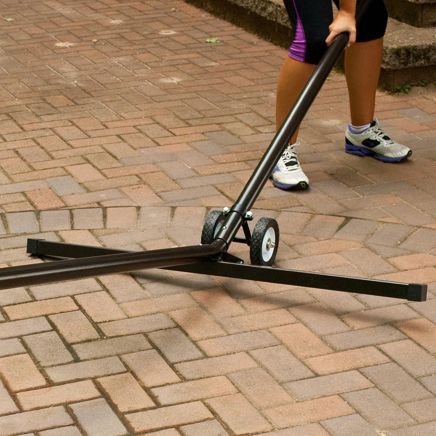 Algoma Net Company Algoma 7809BL Wheel Kit for 4780 Hammock Stand Black Durable Easy Mobility - View 2 of 6