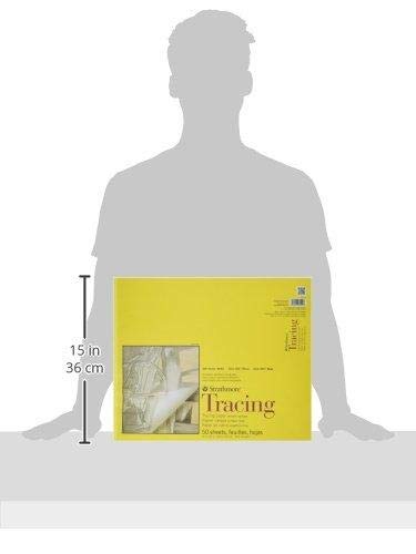 Strathmore Strathmore 300 Series Tracing Paper Pad 9x12 - 50 Sheets for Artists & Students | Tape Bound, 25lb Quality - View 10 of 11