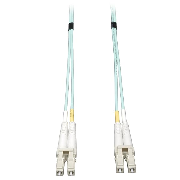 Tripp Lite 10Gb OM3 LSZH Fiber Patch Cable 20M (LC/LC) - Aqua, High-Speed Duplex for Reliable Networking