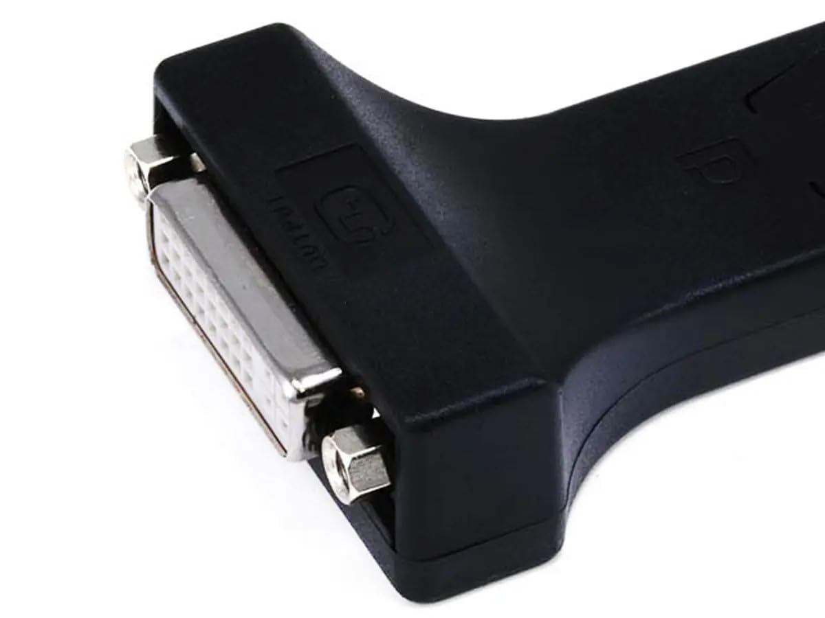 Monoprice Monoprice DisplayPort Male to DVI-D Female Adapter Single Link Black for High Quality Video Connection - View 2 of 3