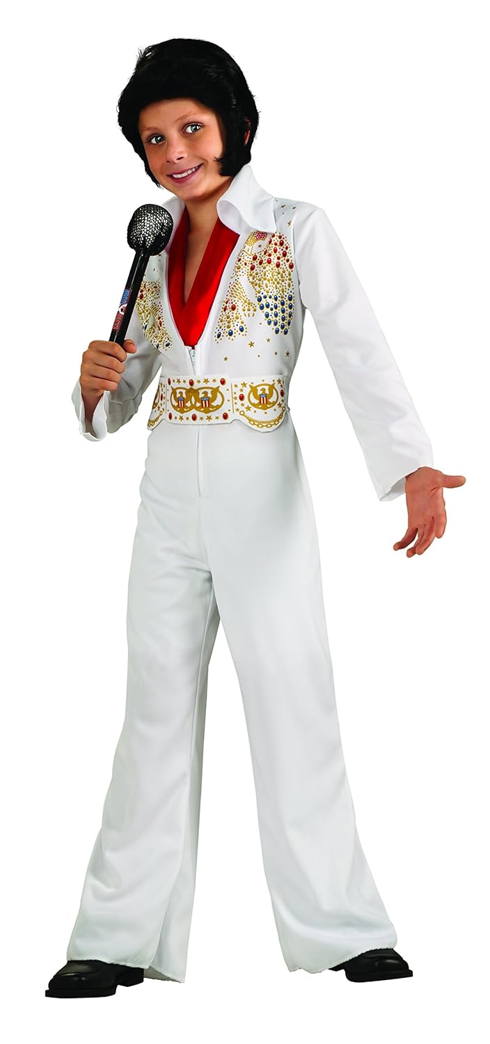 Rubies Child Elvis Costume Large Perfect for Themed Parties and Halloween Celebrations