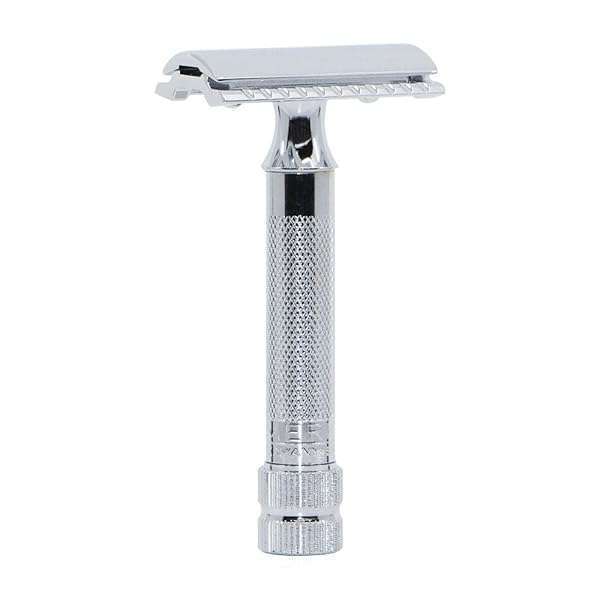 Merkur Merkur Mk34c Double Edge Razor: Heavy Duty Short Handle for a Superior Shave
