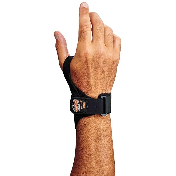 Ergodyne ProFlex 4020 Right Wrist Support Black Large X-Large for Pain Relief and Comfort
