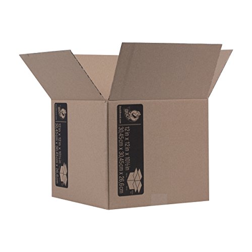 Duck Buy Duck Brand Kraft Corrugated Shipping Boxes 12x12x10.5 - 6-Pack for Secure Shipping - View 3 of 7