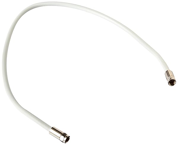 weBoost Wilson Electronics 2 ft White RG6 Low Loss Coax Cable - F-Male to F-Male Connector