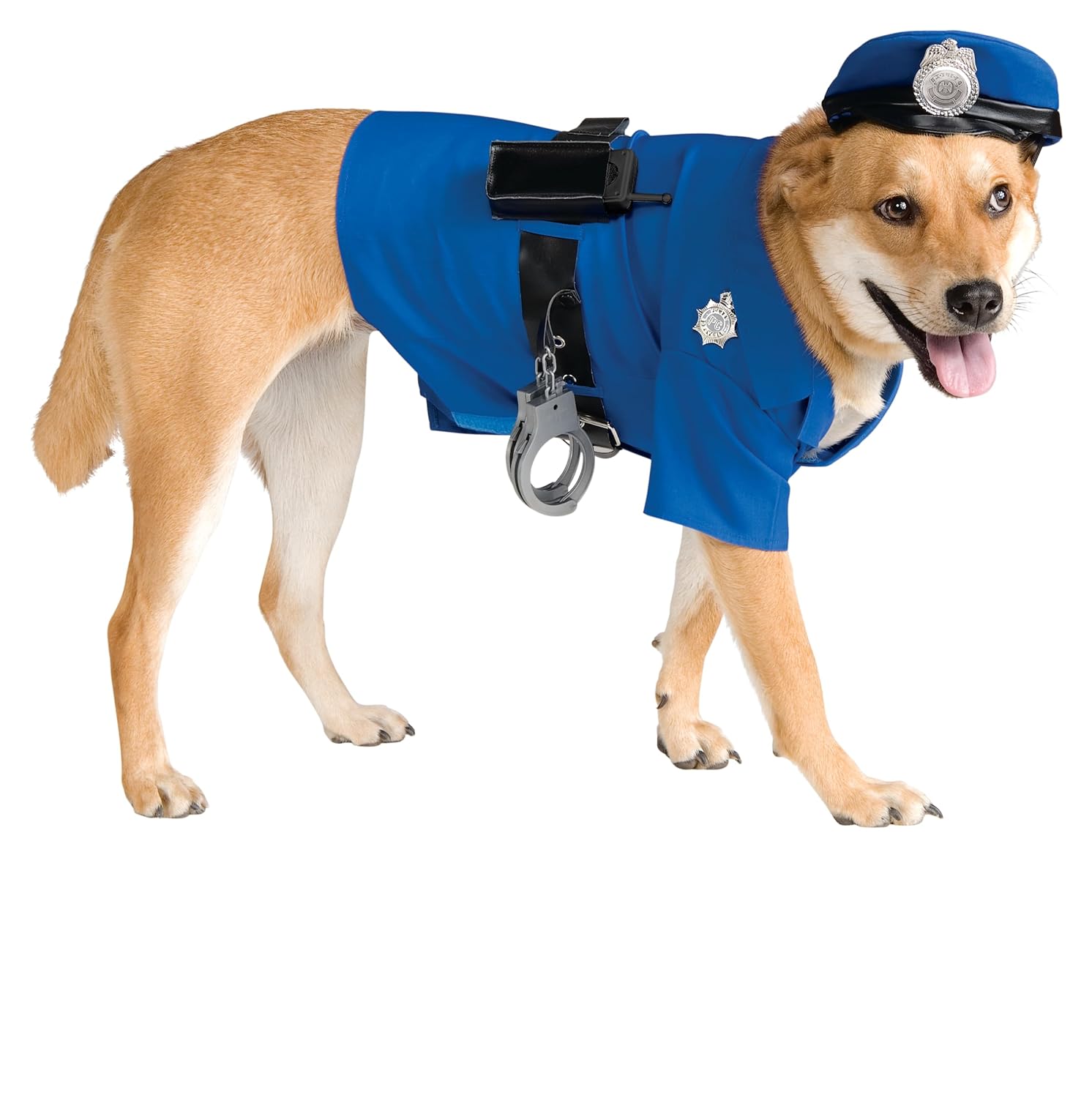 Rubies Rubies Police Dog Pet Costume Small Perfect for Halloween or Dress Up Fun