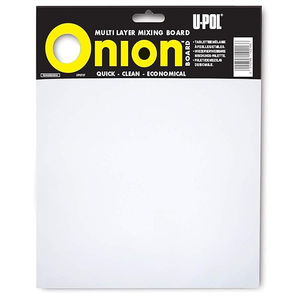 U-POL U-Pol 0737 Onion Board: Multilayered Mixing Palette for Perfect Paint Mixing - View 2 of 2