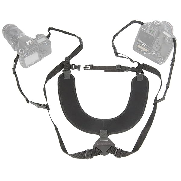 OP/TECH USA "OP/TECH USA Dual Harness 3/8" Regular - Best Two-Camera Harness for Photographers" - View 3 of 11