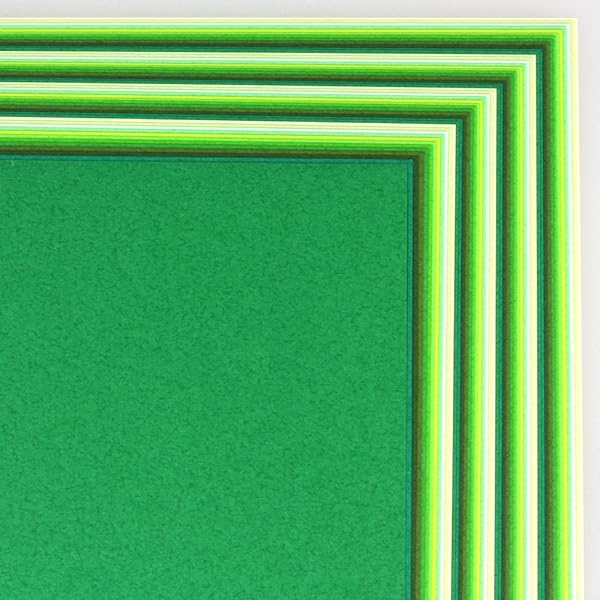 Toyo 12 Shades of Green Tant Origami Paper - 6 Inch Square, Premium Japanese Quality - View 5 of 5