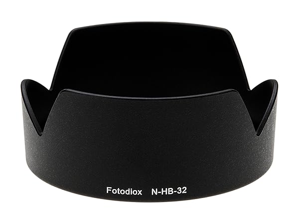 Fotodiox HB-32 Lens Hood Replacement for AF-S 18-70mm, 18-105mm VR, 18-135mm & 18-140mm f/3.5-5.6G Lenses