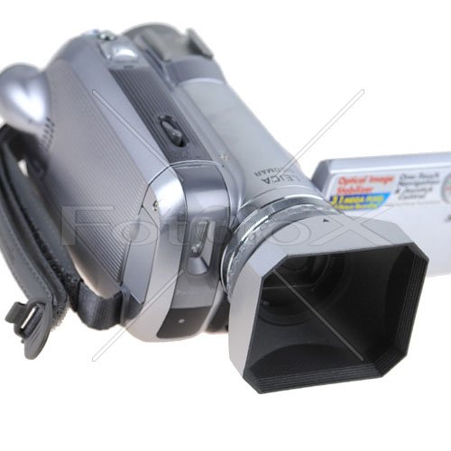 Fotodiox Fotodiox Silver 37mm Square Lens Hood: Enhance Your Video Camera's Performance - View 4 of 5