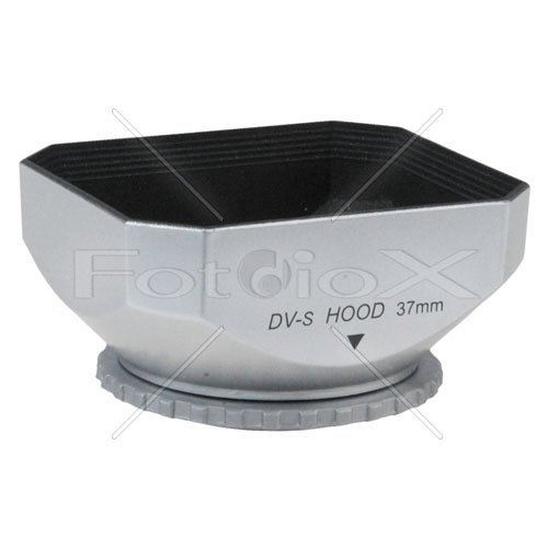 Fotodiox Fotodiox Silver 37mm Square Lens Hood: Enhance Your Video Camera's Performance - View 3 of 5