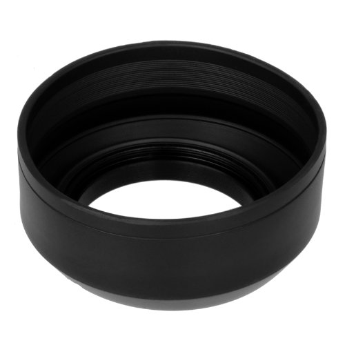 Fotodiox Fotodiox 3-Section Rubber Lens Hood & Sun Shade - 52mm for Superior Photography - View 8 of 8