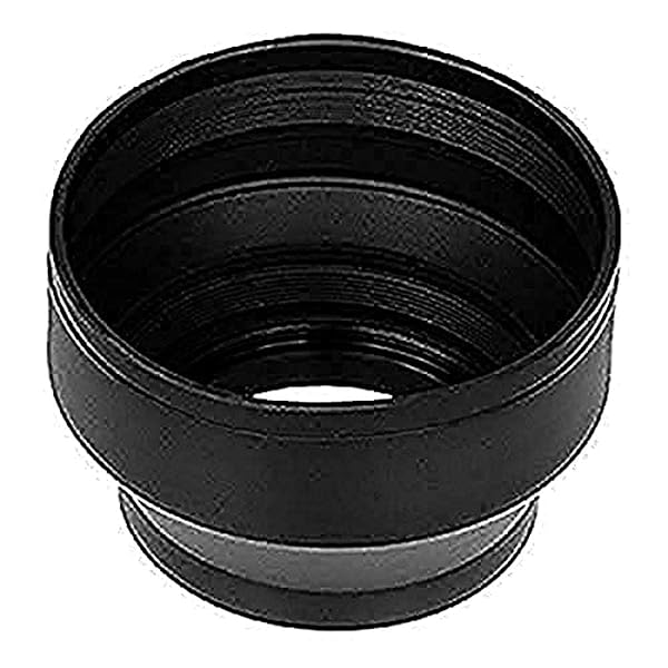 Fotodiox Fotodiox 3-Section Rubber Lens Hood & Sun Shade - 52mm for Superior Photography - View 2 of 8