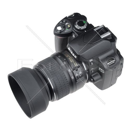 Fotodiox Fotodiox 49mm 3-Section Rubber Lens Hood & Sun Shade for Superior Photography - View 4 of 5