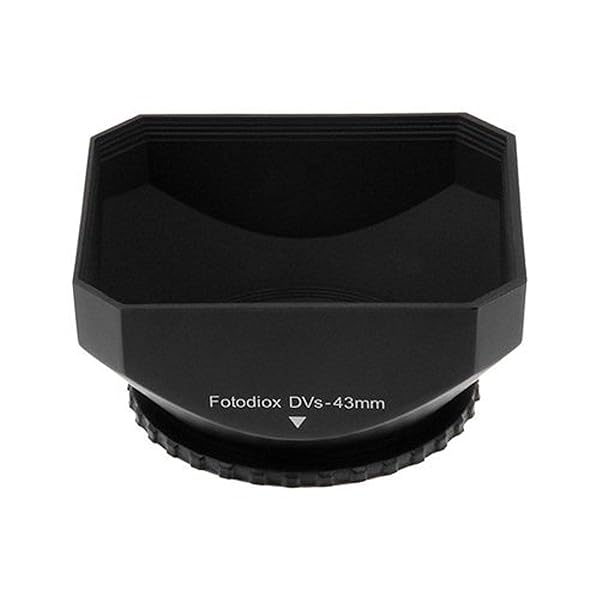 Fotodiox Fotodiox 43mm Video Camera Lens Hood & Sun Shade for Camcorders - Enhance Your Filming! - View 2 of 6