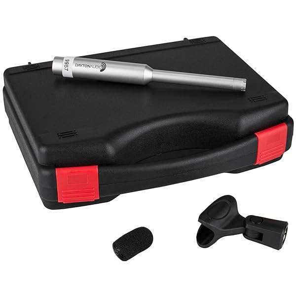 Dayton Audio Dayton Audio EMM-6 Omnidirectional Microphone: Precision Calibration for Room Acoustics & Audio Measurement - View 7 of 7