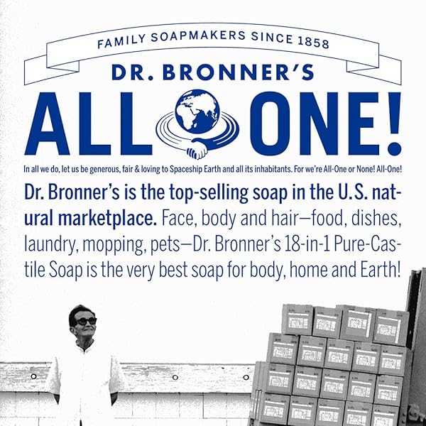 Dr. Bronner's Dr. Bronner's Baby Unscented Pure-Castile Soap 16oz 2-Pack - Organic, 18-in-1 Uses for Sensitive Skin & Babies - View 8 of 8
