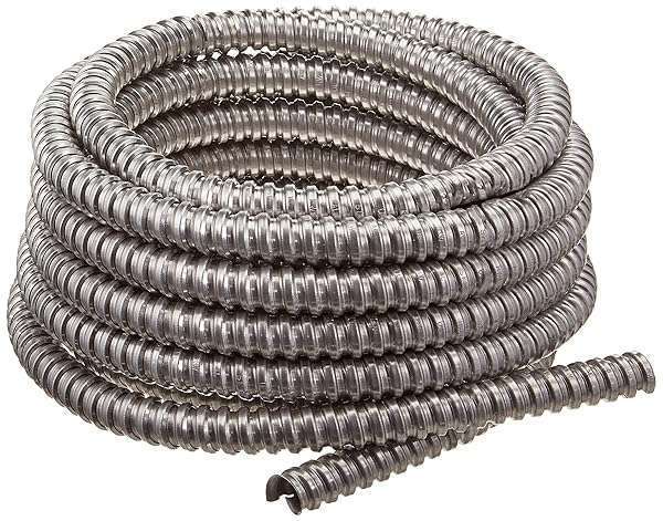 Southwire Buy Woods 55082121 25ft 1/2-Inch Alflex-Type RWA Aluminum Flexible Conduit - Durable & Versatile Solution