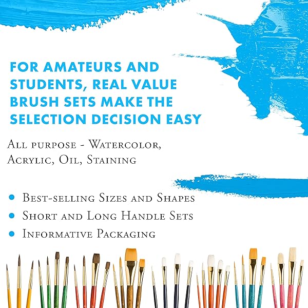 Princeton Princeton RealValue Red Paintbrush: Perfect for Artists & DIY Projects - View 4 of 9