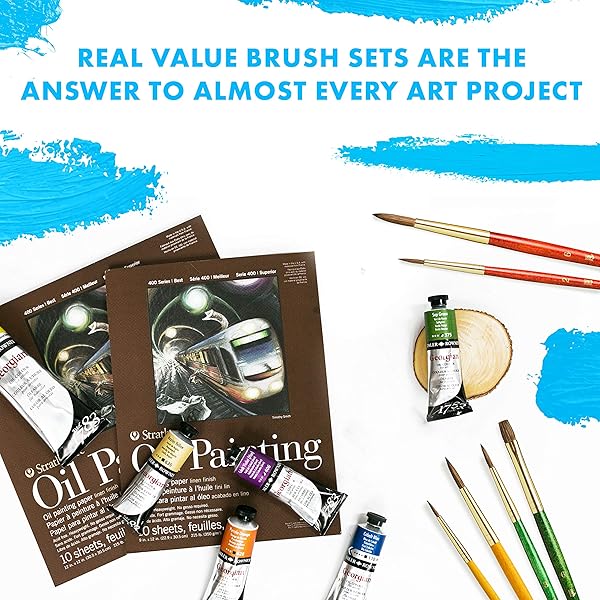 Princeton Princeton RealValue Red Paintbrush: Perfect for Artists & DIY Projects - View 9 of 9