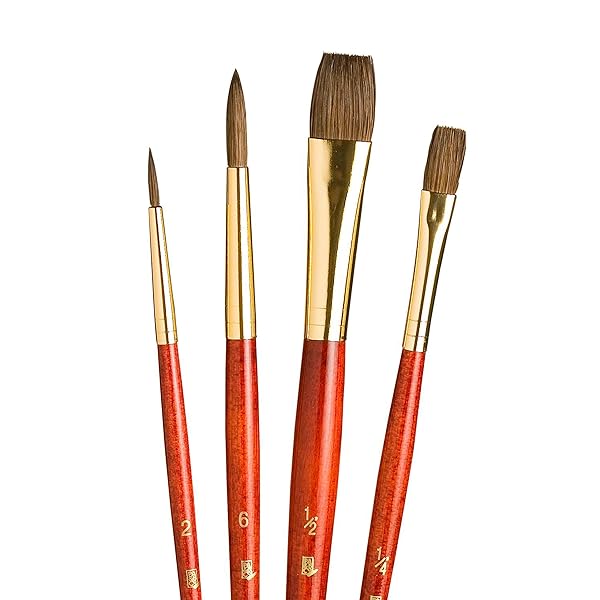 Princeton Princeton RealValue Red Paintbrush: Perfect for Artists & DIY Projects - View 2 of 9