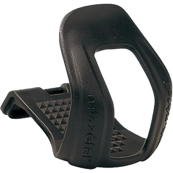 ZEFAL Zefal Cristophe Mountain Bicycle Half Toe Clips L/XL - Black | Enhance Your Ride Today!