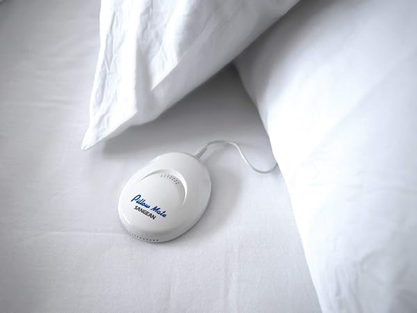 Sangean Buy Sangean PS-100 Pillow Portable Speaker - 3.5mm Aux, White | Compact & Stylish Sound Solution - View 6 of 6