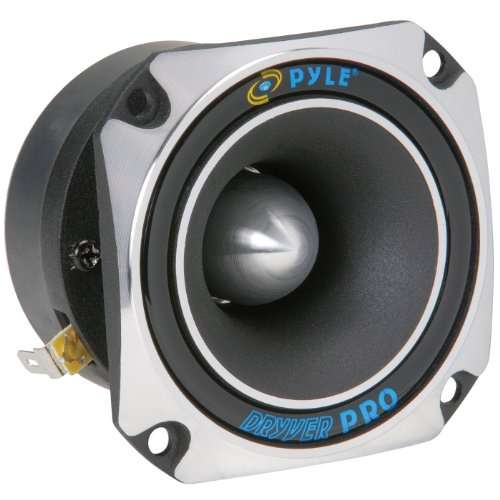 Pyle "High Power Pyle 1" Car Audio Tweeter - 300W Titanium Speaker, 104 dB, 2kHz-20kHz, Heavy Duty Magnet" - View 2 of 4