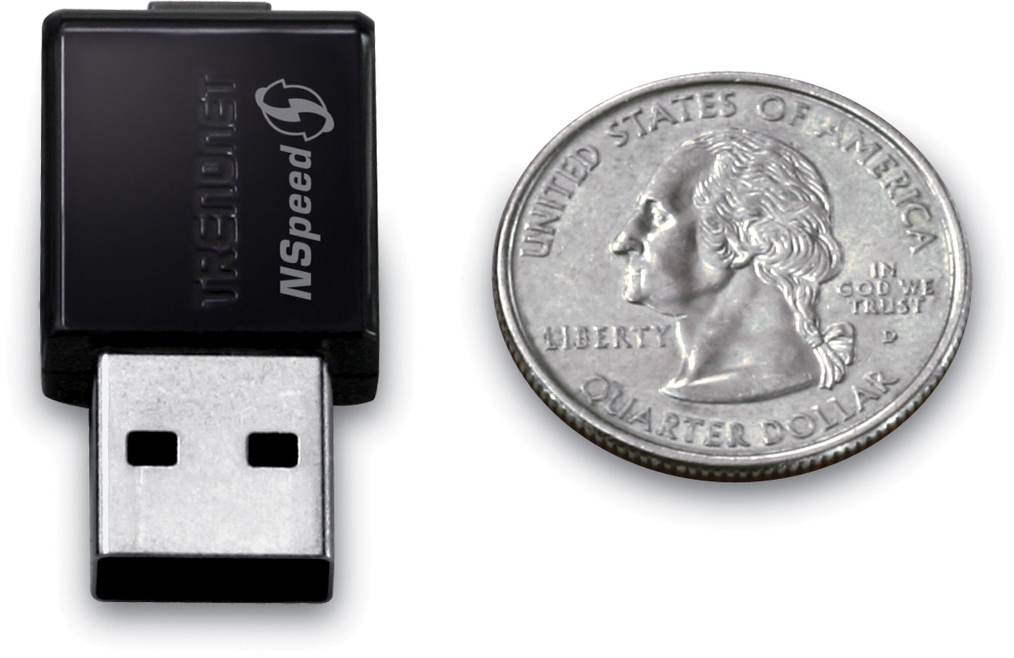 TRENDnet Buy TRENDnet Wireless N 150 Mbps Mini USB 2.0 Adapter TEW-649UB - Fast, Reliable Connectivity - View 3 of 4