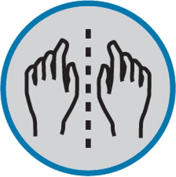 Kensington Kensington Orbit Wired Ergonomic Trackball Mouse - Blue for PC, Mac & Windows | Ambidextrous Design & Scroll Ring - View 11 of 11