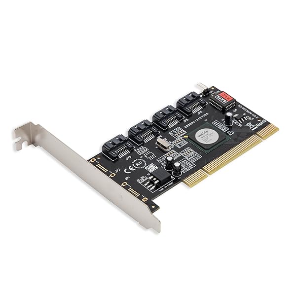 Syba IOCrest SATA II 4-Port PCI RAID Host Controller Card SY-PCI40010 - High-Speed Storage Solution - View 2 of 2
