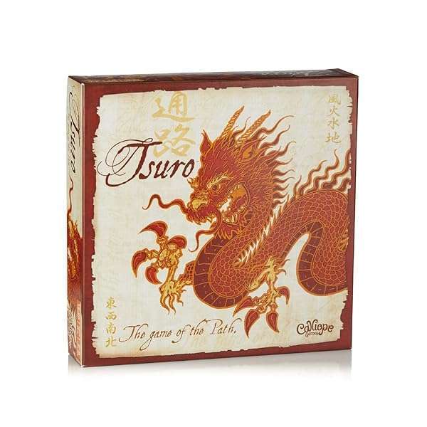 Calliope Calliope Tsuro: Family Strategy Board Game for 2-8 Players Ages 8+ | Fun Path Adventure!
