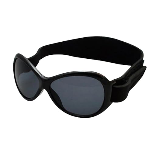 Banz Shop Baby Banz Retro Banz for Baby Girls - Stylish Midnight Black Sunglasses