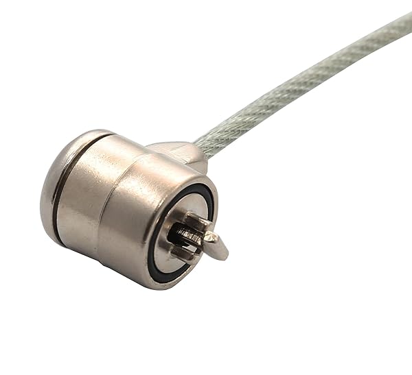 Connectland Secure Your Laptop: Connectland 1.20m Stainless Steel Notebook Lock with Key for Ultimate Protection - View 7 of 9