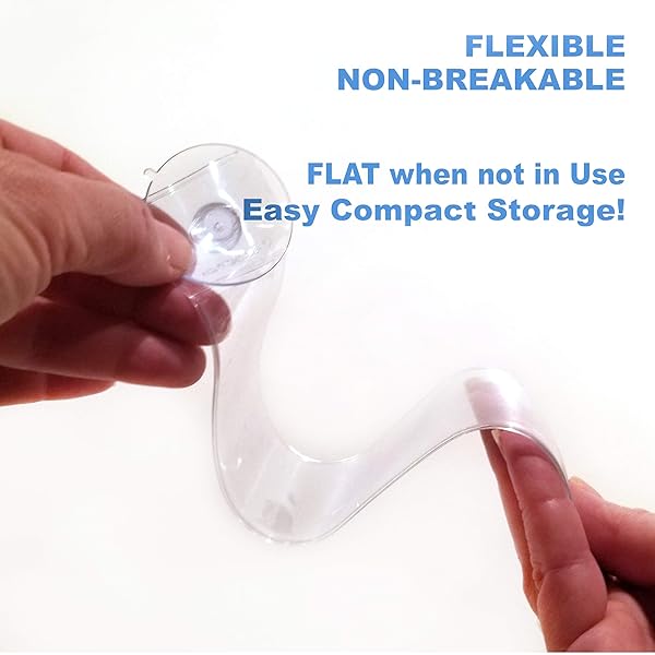 Gadjit Gadjit Vinyl Window Vase Bulb Style Suction Cup for Flowers and Greenery Clear Flexible Design - View 5 of 5